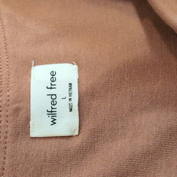 Wilfred Free Orbit Dress Ruched Front Large NEW - Picture 8 of 9